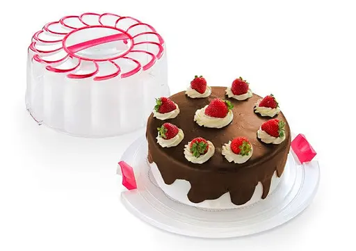 Контейнер для торта с крышкой 28 см - фото 2