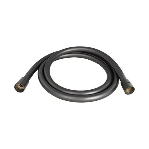 Шланг для ручного душа Qtap Hadice 1600 мм QTHADPVC160G Graphite, Графит - фото 1