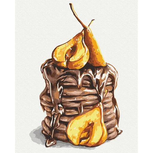 Картина по номерам Грушева насолода Anna Kulyk Brushme 40x50 см разноцветная 000277223