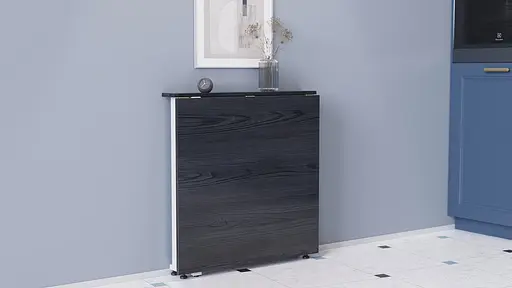 Стіл-книга трансформер Оріон 1 Ferrum-decor 750x810x730 Білий метал ДСП Сосна Кембра 16 мм (FRD-104606) - фото 3