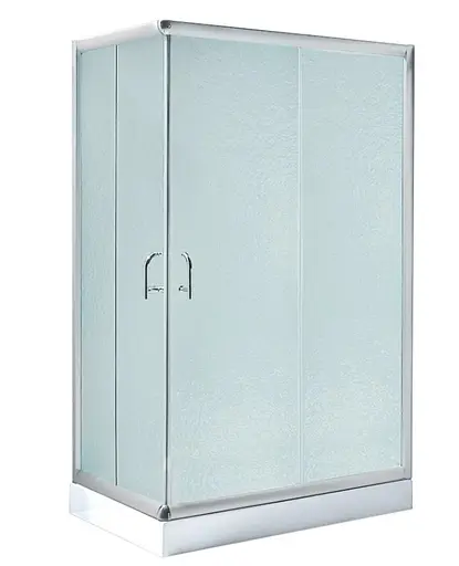 Набор Lidz Душевая кабина Wawel SC120x80.SAT.LOW.FR, прямоугольная, стекло Frost 5 мм + Душевой поддон Kapielka ST120x80x14 - фото 1