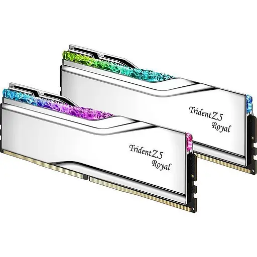 Модуль памяти DDR5 G.Skill Trident Z5 Royal 2x32GB 6000MHz Silver (F5-6000J2836G32GX2-TR5S) [148626] - фото 2