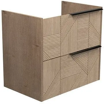 Тумба Мойдодир Illusion 70-A под умывальник дуб натуральный Дуб - фото 1