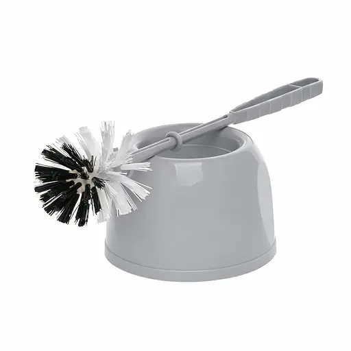 Ершик туалетный для унитаза с подставкой «Комби» Серый 88154 - фото 2