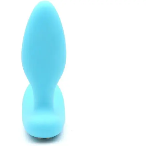 Вибропробка и массажер простаты 2в1 KisToy Gordon Blue - фото 7