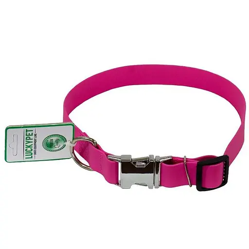 Lucky Pet - Ошейник из водонепроницаемой ленты с металлическим фастексом для собак - 2,5х35-45 см