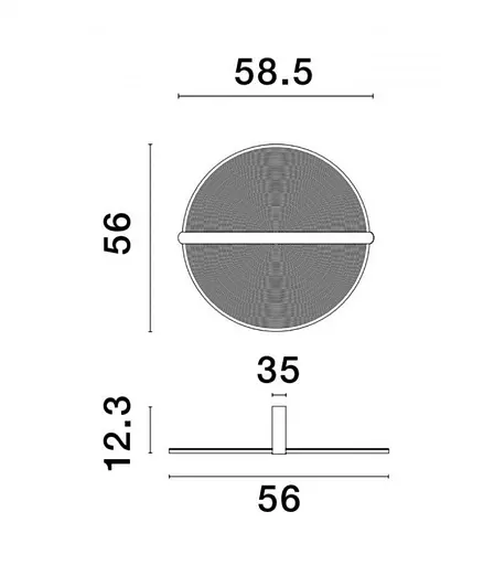 Светильник потолочный NOAH Nova Luce 9054447 - фото 2