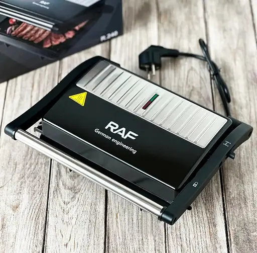 Прижимной гриль RAF R.240 1000 Вт с антипригарным покрытием - фото 5