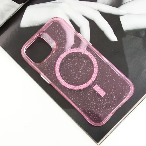 Чохол Epik TPU Radiance with MagSafe для Apple iPhone 15, 6.1 Pink - фото 2