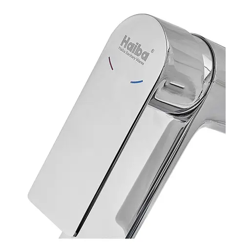 Смеситель для умывальника с гигиеническим душем Haiba Alex 00 1 HB3977, Хром - фото 5