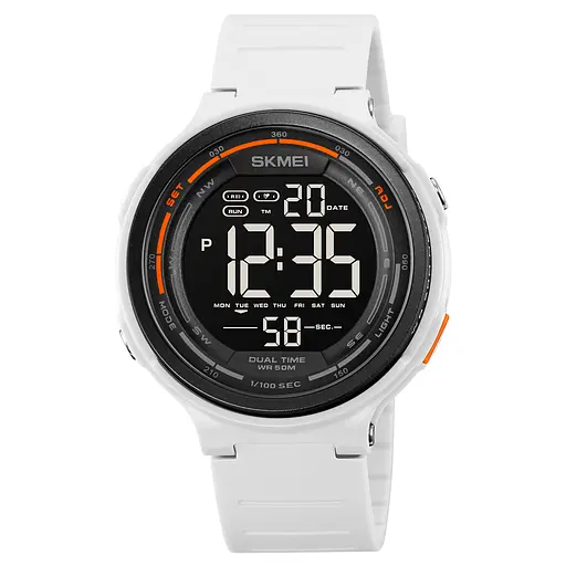 Наручний годинник чоловічий 1841WT White Skmei acs0030548 - фото 1