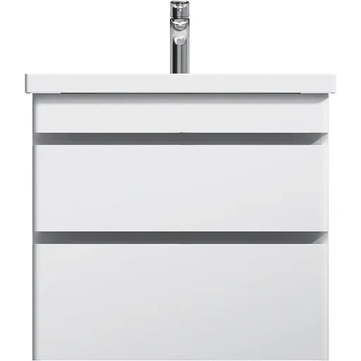 Тумба з умивальником AM.PM Hit підвісна 60 см білий M93A-FHX0602-WC0602WG38 Білий - фото 1