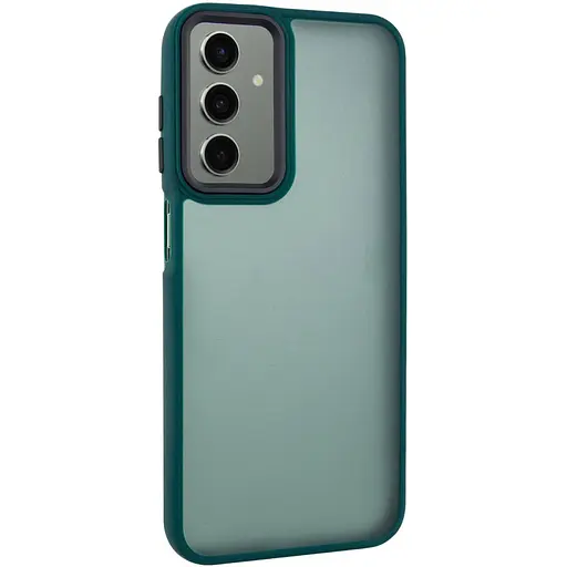 Чехол Epik TPU+PC Lyon Frosted для Samsung Galaxy A05s Green