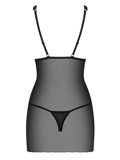 Сексуальний комплект Obsessive Lucita S/M чорний - фото 7