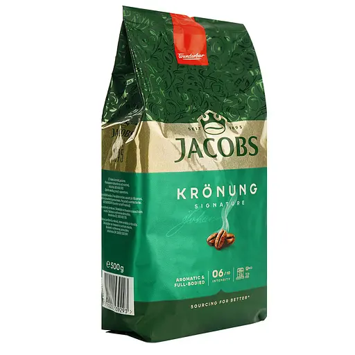 Кава в зернах Jacobs Kronung 500г - фото 3