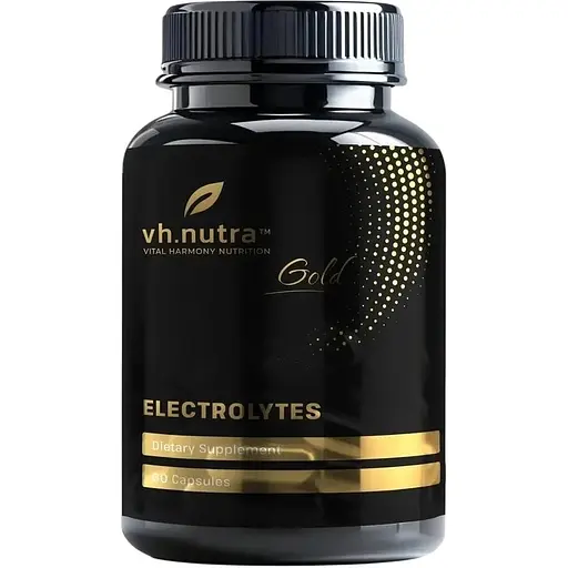 Комплекс электролитов VitalHarmony Gold Electrolytes 60 капсул для гидратации и баланса - фото 1