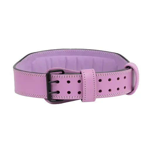 Пояс BiotechUSA Bodybuilding leather belt purple L - фото 2