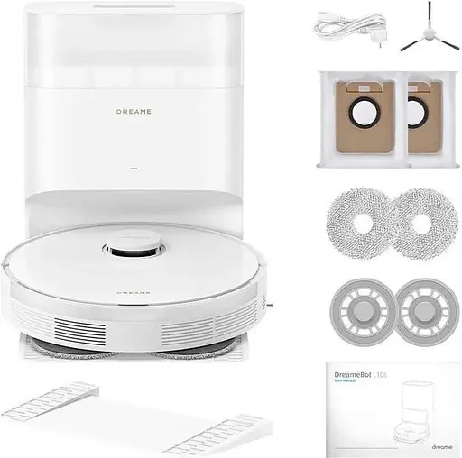 Робот-пилосос з вологим прибиранням Dreame Bot L10s Plus (RLL42SD) - фото 4
