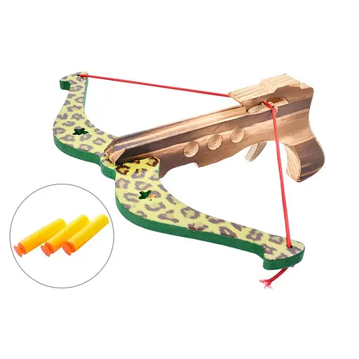 Арбалет, TD2023135, 29 см, мягкие пули-присоски, 3 шт. (в ассортименте)