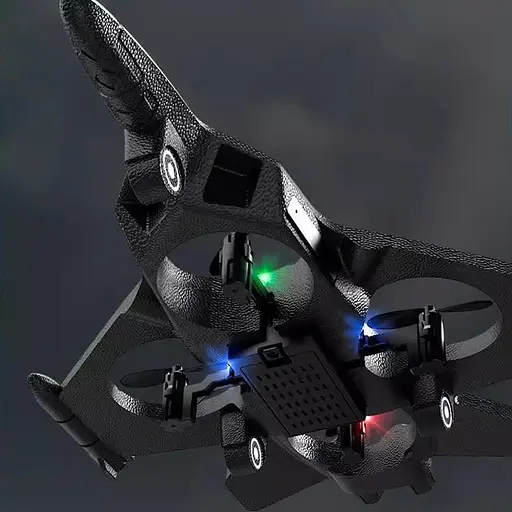 Літак на радіокеруванні SCHE L0715 Foam Blue / Red - фото 5