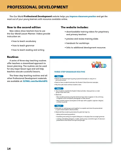 Our World (2nd Edition) 4 Lesson Planner with Student's Book+Audio CD and DVD - фото 6