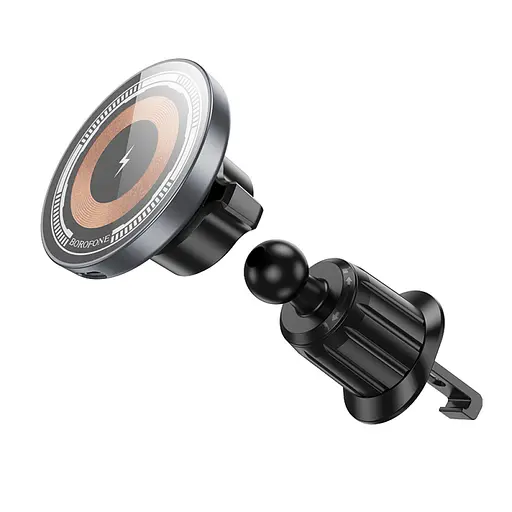 Автомобільний тримач Borofone BH211 для телефону з бездротовою зарядкою - фото 3