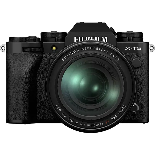 Бездзеркальний фотоапарат Fujifilm X-T5 Kit XF 16-80mm f4 R OIS WR Black (16782636) UA [117355]