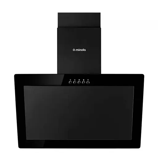 Вытяжка декоративная наклонная Minola HDN 6124 BL LED