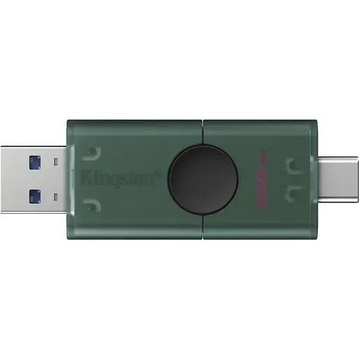 Флеш-накопичувач Kingston USB Накопичувач 256GB USB 3.2 Type-A + Type-C DT DuoG2 (DTDEG2/256GB) - фото 3