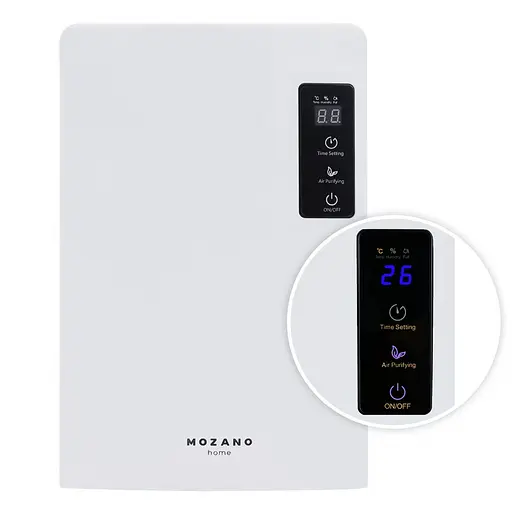 Білий осушувач повітря Mozano Dry Pro 90 Вт AGD/OSU/POW/2#BIALY - фото 3