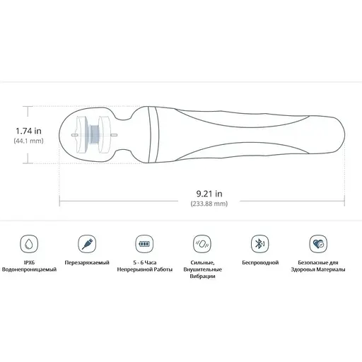Смарт-вібромасажер Lovense Domi 2 - фото 3