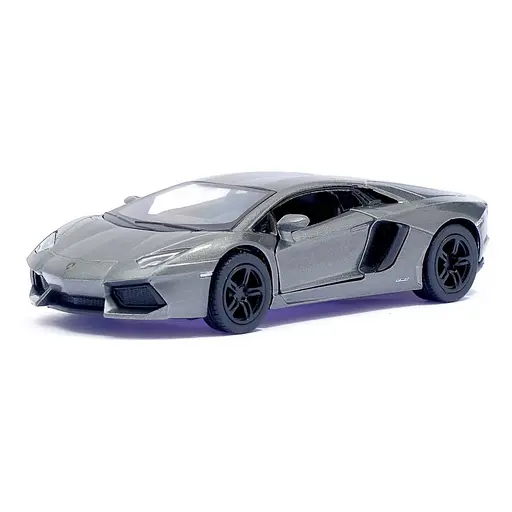 Автомодель легкова LAMBORGHINI AVENTADOR LP 700-4, 5" KT5355W, 1:38 Сірий