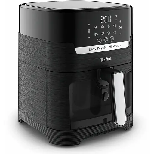 Мультипіч Tefal Easy Fry&Grill Vision Window 1550 Вт чорна (EY506810) - фото 2