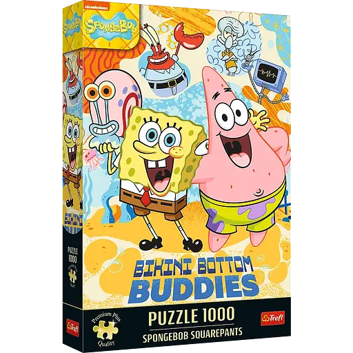 Пазл Губка Боб Квадратні Штани - 1000 шт. TREFL 12081