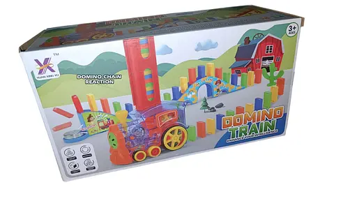 Поїзд "DOMINO" YXY955-3A, світло, музика - фото 2