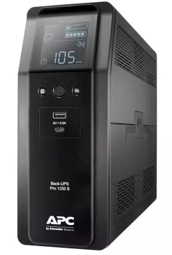 Источник бесперебойного питания APC 1200 ВА / 720 Вт / 9 А*ч (BR1200SI) - фото 1