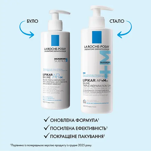 Уцінка. Бальзам для тіла La Roche-Posay Lipikar AP+M 400 мл (MB235800) - фото 3