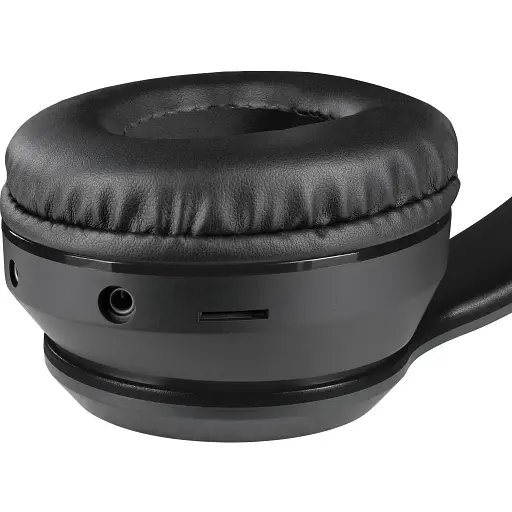 Наушники с микрофоном Defender FreeMotion B571 Bluetooth гибкий микрофон LED черные - фото 6