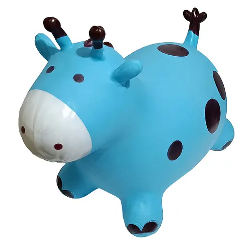 Дитяча іграшка-стрибун "Жирафік" Bambi RB2522 Синій - фото 1