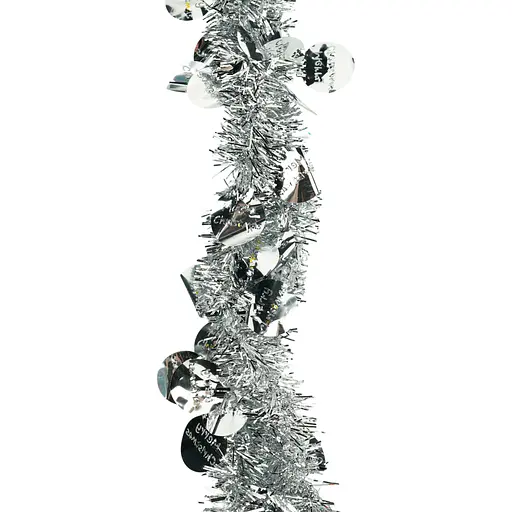 Мішура новорічна Yiwu з кругляшками 200 см в асортименті (820661) - фото 5