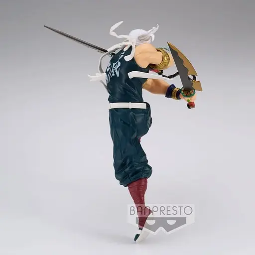 Коллекционная фигурка Bandai Spirits Клинок рассекающий демонов Тенген Узуй Demon Slayer Uzui Tengen 17 см BS - фото 3