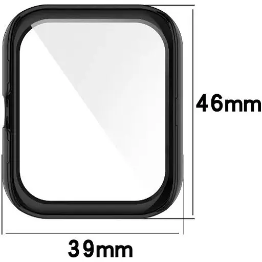 Чехол-накладка DK Пластик Gloss Glass Full Cover для Xiaomi Amazfit Bip 3 / 3 Pro (clear) - фото 3