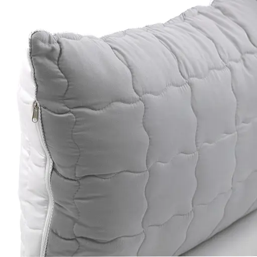 Подушка Руно 50х70 силиконовая на молнии Grey White 310.52_Grey White - фото 6