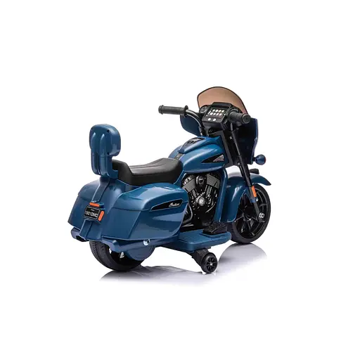 Дитячий електромотоцикл Ramiz Chopper Indian 6, білий (PA.BDM0963.BIA) - фото 11