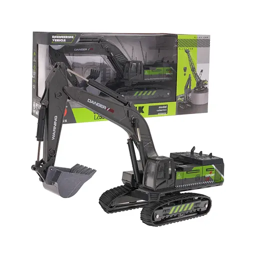 Экскаватор-погрузчик для детей с металлическими элементами