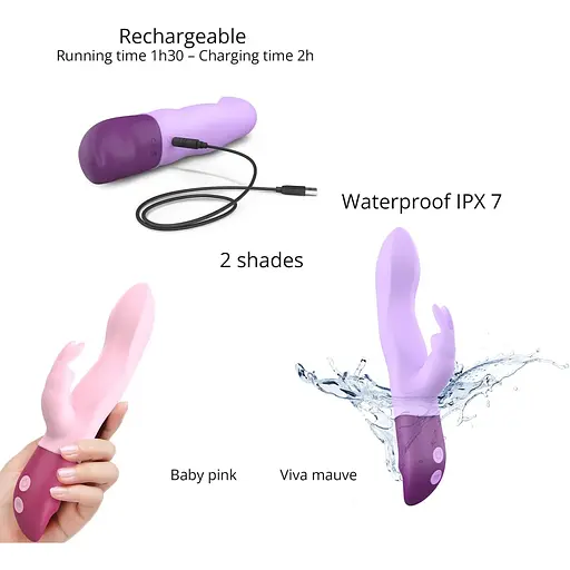 Вібратор-кролик Love To Love Hello Rabbit Violet - фото 6