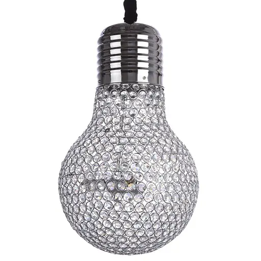Люстра підвісна Brille в спальню E14 40W CH (BR-01387S/3) - фото 2