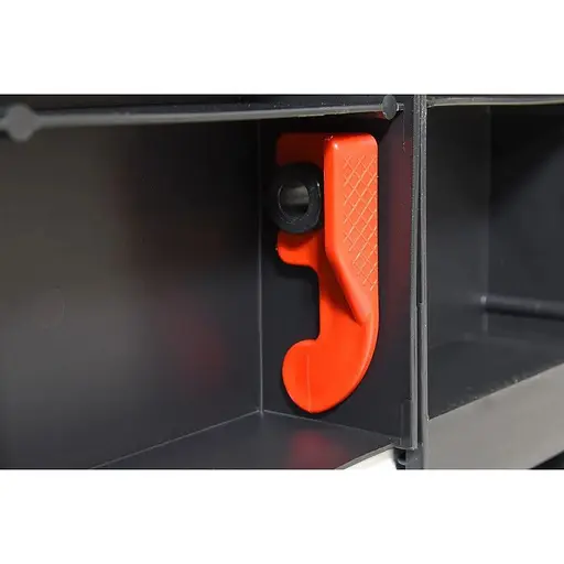 Стол для сада Bica Bergen пластиковый раздвижной графит. - фото 9