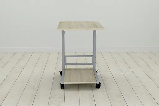 Стіл приставний Ferrum-decor Френу 62x40x60 метал Сірий ДСП Дуб Сонома 16мм (FRD-102522) - фото 4