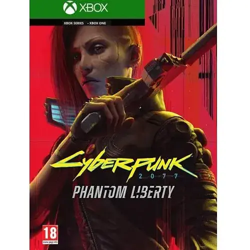 Гра DLC Cyberpunk 2077 Phantom Liberty (ваучер на скачування) (російська версія) (Xbox One Xbox Series X S)